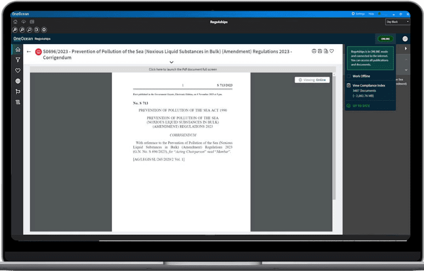 OneOcean’s Fleet Compliance Solutions - KDU World